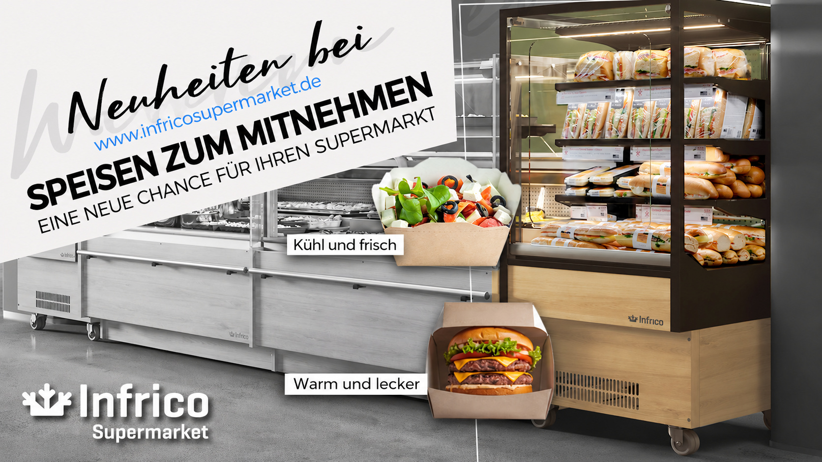 Speisen zum Mitnehmen – Infrico Supermarket